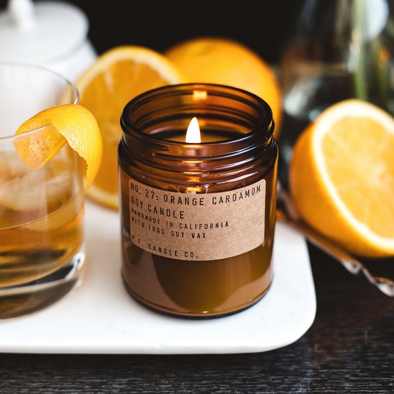 Bougie "Orange cardamon" Pf Candle co Le Joli Shop