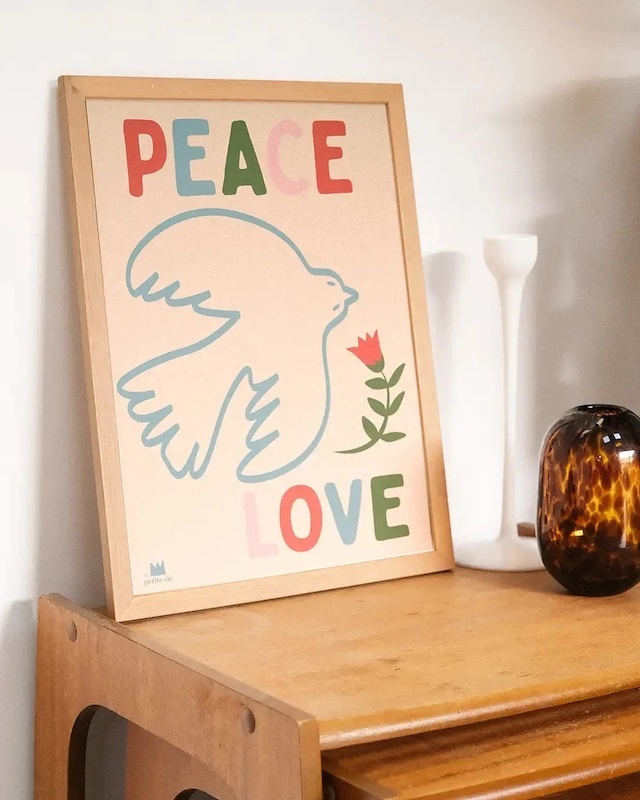 affiche-peace-love-petite-vie
