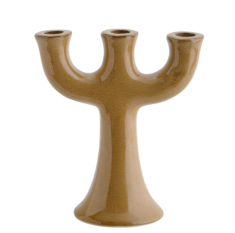 bougeoir-madam-stoltz-trois-branches-moutarde