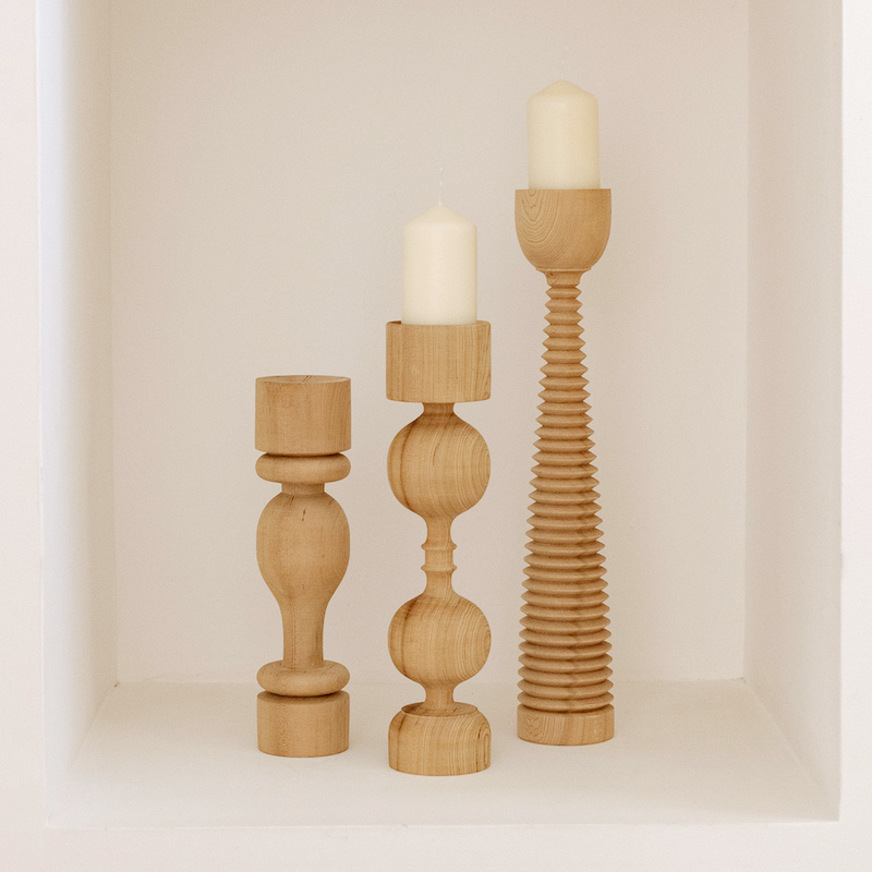 bougeoirs-bois