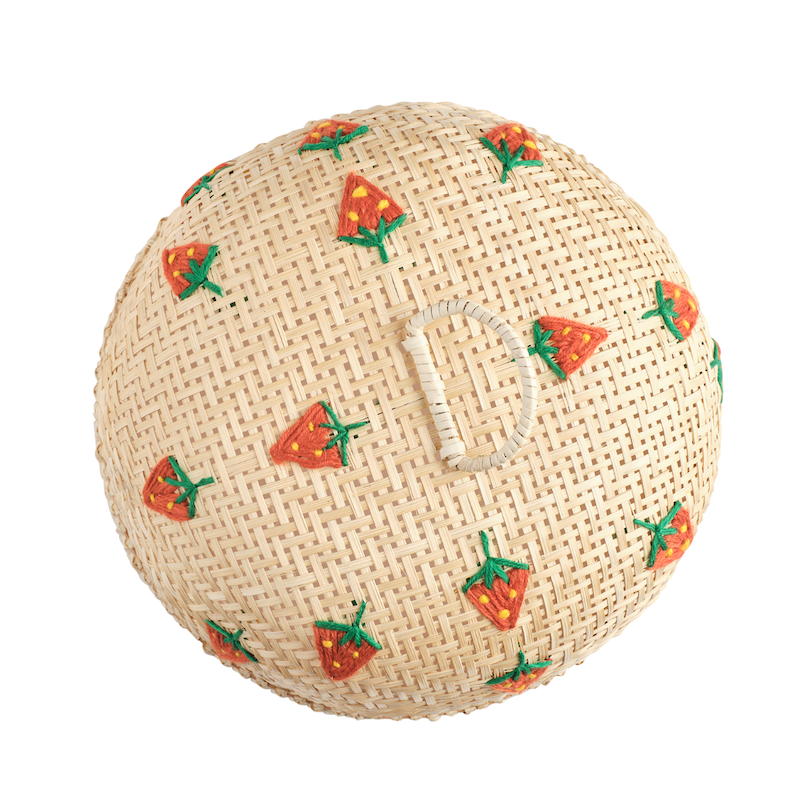 cloche-bambou-fraises