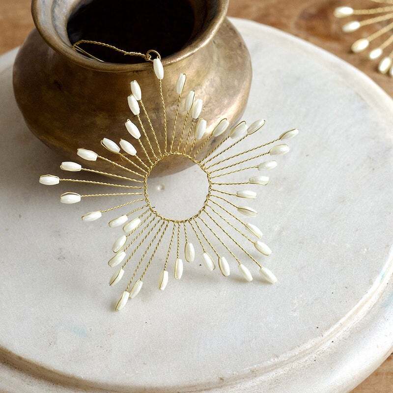 étoile-perles-dore