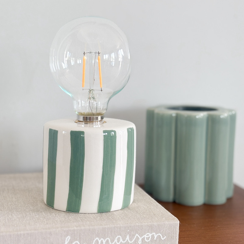 lampe-ceramique-rayures