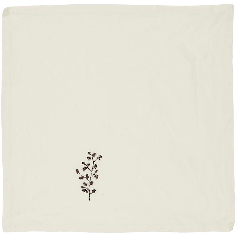 serviette-branche-blanche