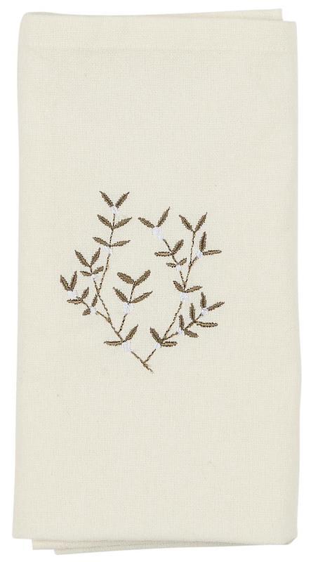 serviette-branche-de-gui-blanc
