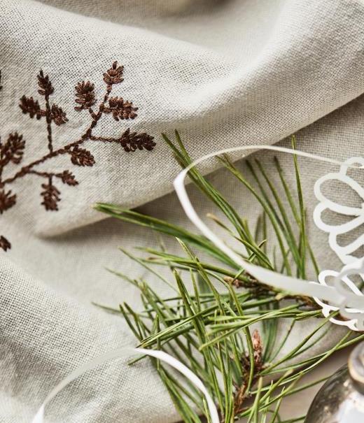 serviette-de-table-branche-coton