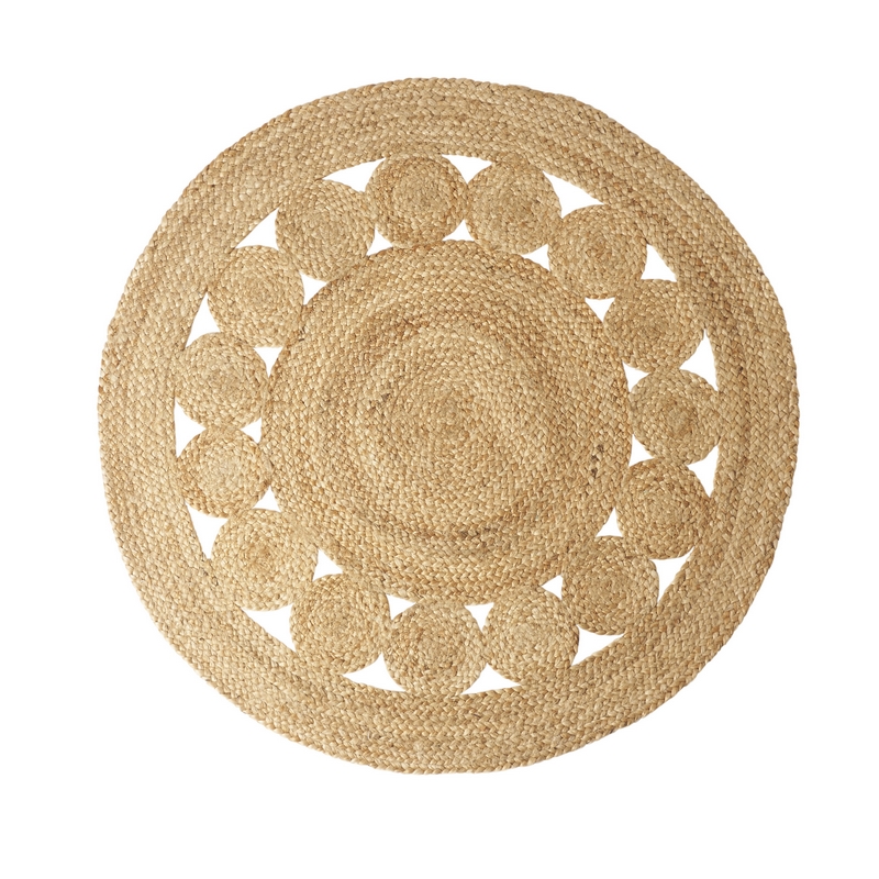  Tapis  rond  en jute Dia Le Joli Shop