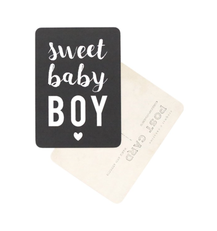 carte-sweet-baby-boy-ardoise