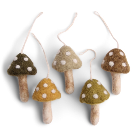 champignon-laine-vert