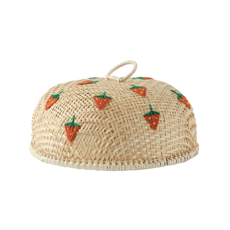 cloche-bambou-fraises-brodees
