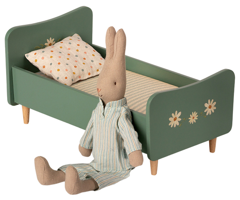 lit-en-bois-mini-vert-maileg