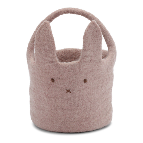 panier-lapin-rose-laine