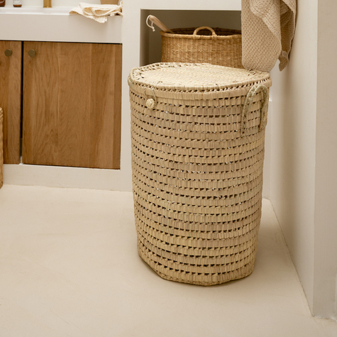 panier-a-linge-rond-maroc