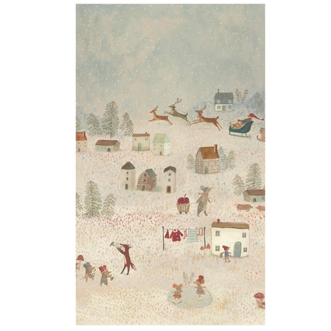 papier-cadeau-maileg-santa-is-coming