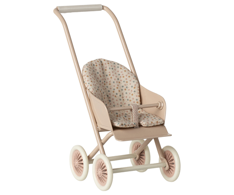 poussette-maileg-rose