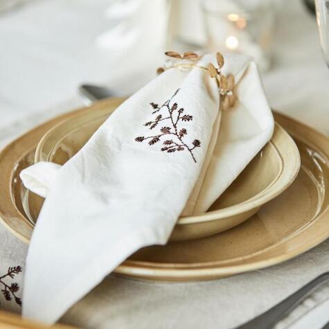 serviette-branche-noel