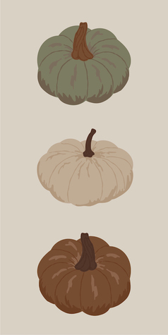 serviettes-citrouilles