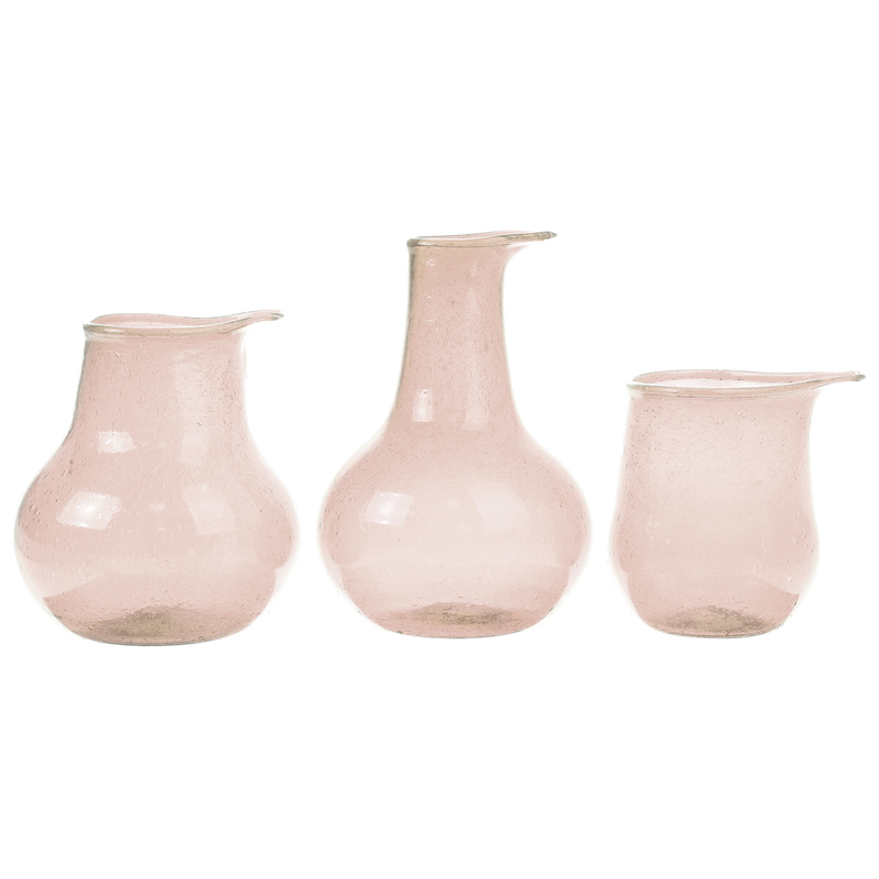 Set de 3 vases en verre "HK living" Le Joli Shop